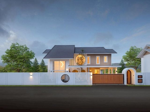 พูลวิลล่าสวย เริ่มต้นที่ 11,358,000 บาท #บ้านพูลวิลล่าสร้างใหม่ 2 ชั้น #สันผักหวาน #หางดง #สไตล์ญี่ปุ่น