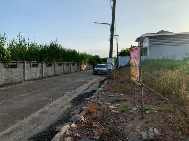 ขายที่ดิน 144.7 ตร.วา. หมู่บ้านเอกชัยเลควิลล์ ด้านหลังติดน้ำ บรรยากาศดี เหมาะสร้างบ้าน   ZN718