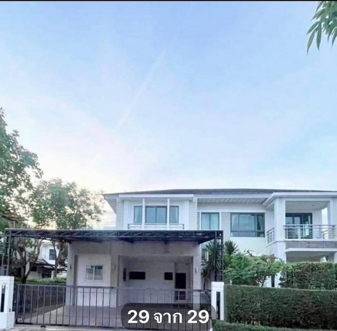 HR2773ให้เช่าบ้านเดี่ยว สุดหรู หมู่บ้านเพอร์เฟคมาสเตอร์พีช ราชพฤกษ์ ติดถนนราชพฤกษ์ ใกล้โรงเรียนเด่นหล้านานาชาติ(DBS) 