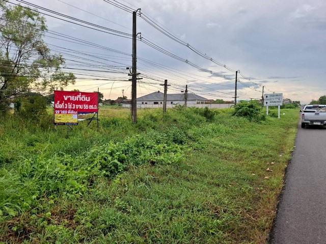 ขายที่ดินสวยติดถนน 3-3-55 ไร่  นาดี  เมืองอุดรธานี   ใกล้สนามบินนานาชาติอุดรธานี    ZT784