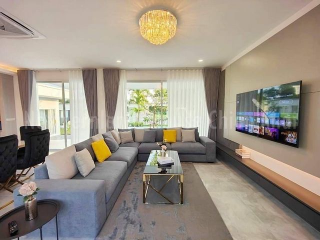 พูลวิลล่าสร้างใหม่ 15.5 ล้าน 171 ตรว. พูลวิลล่า 2 ชั้น #สันทราย สไตล์โมเดิร์นสุดหรู ตกแต่งบิ้วอิน และเฟอร์นิเจอร์ครบชุด