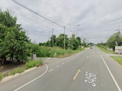 ขายด่วน! ที่ดินติดถนน 3 ด้าน 4 ไร่ หน้ากว้าง 40 ม. ติดถนนใหญ่ผังเมืองสีชมพู แปลงมุมหายาก ขายเพียง 3,750 บาท/ตร.วา เหมาะสำหรับสร้างธุรกิจ