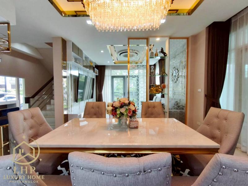 บ้านหรูพร้อมอยู่ The Habitatt Elite เมืองพิษณุโลก บิ้วอินเฟอร์นิเจอร์ ครบเซ็ตพร้อมอยู่