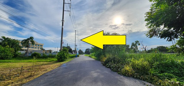 ขายที่ดิน 1 ไร่ ติดคลองรังสิต-นครนายก คลอง14 ใกล้กับมหาวิทยาลัยนานาชาติเซนต์เทเรซา ติดถนนลาดยาง บรรยากาศดี วิวคลอง