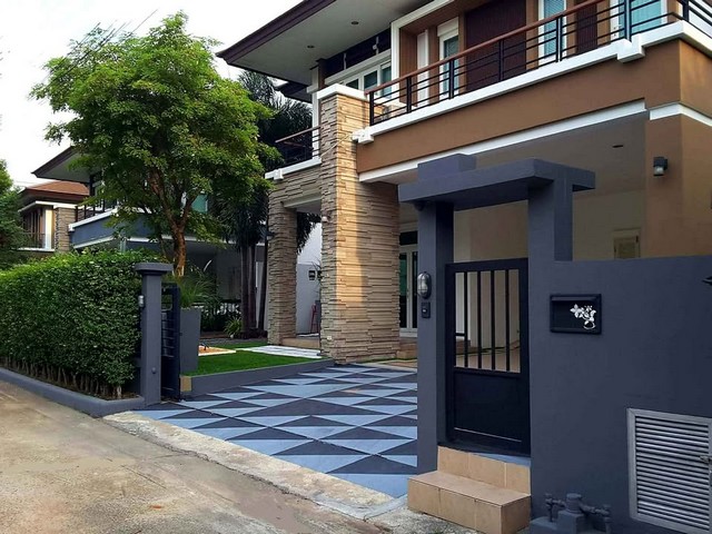 ให้เช่าบ้านเดี่ยวย่านลำลูกกา(ในสนามกอล์ฟธัญญะคลับ บรรยากาศธรรมชาติ ม.โฮมออนกรีน วิลเลจ2  