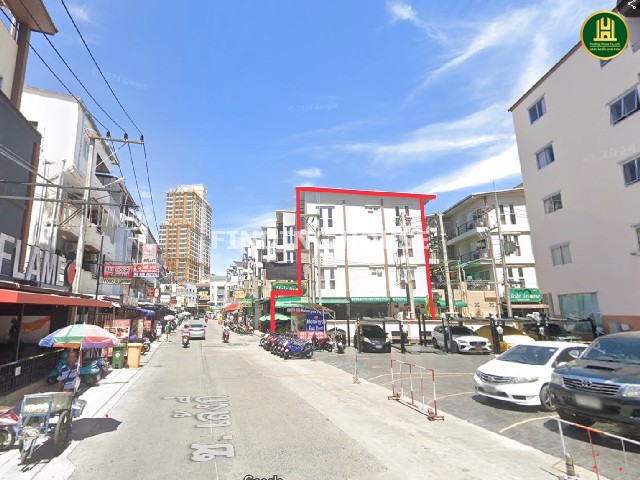 ขายอาคารพาณิชย์ 4 ชั้น 37.5 ตร.วา ทำเลทอง ถนนเล้งกี่ พัทยา สาย3  ชลบุรีราคาพิเศษ พร้อมผู้เช่า