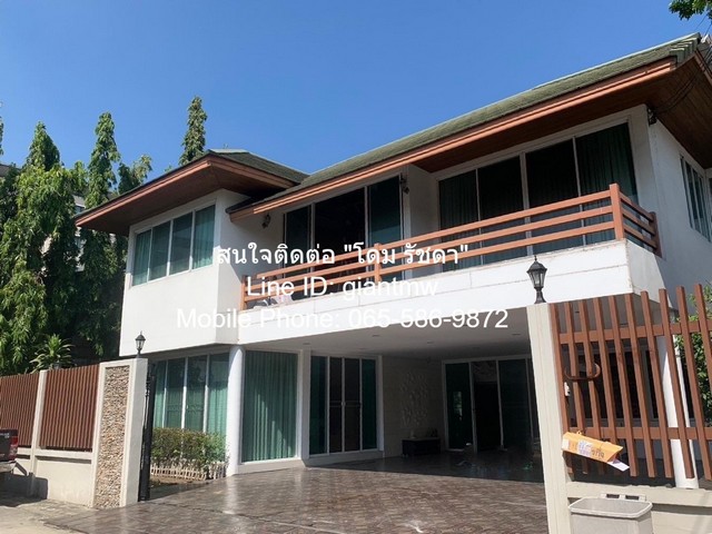 บ้าน บ้านเดี่ยว พระราม 9 131 Square Wah 5 Bedroom 38000000 THB GOOD! บ้านเพิ่งรีโนเวท พร้อมอยู่ ราคาดี ทำเลดี แปลงหัวมุม ใกล้สิ่งอำนวยความสะดวกมากมาย มี สามารถใช้ทางเข้า-ออกได้หลายทาง และเหมาะสำหรับผู้ที่ต้องการบ้านเดี่ยวในทำเลที่ดีมาก