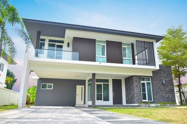 บ้านเดี่ยวหลังใหญ่ ติดทะเลสาบ โครงการ สีวลี เลควิว แม่เหียะ 