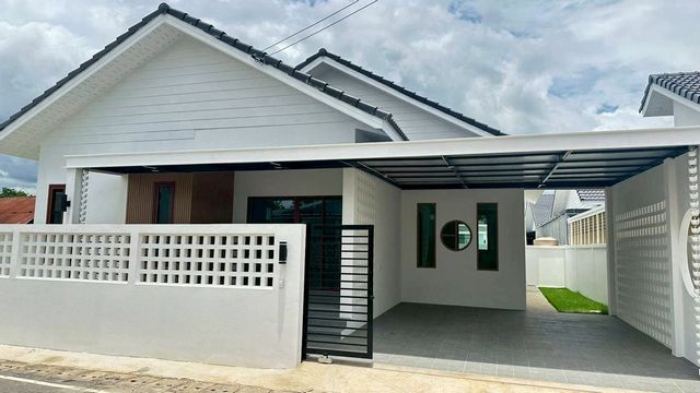 ให้เช่า 20,000 บาท/เดือน #โซนหางดง #สันผักหวาน บ้านสร้างใหม่  #ใกล้สนามบิน