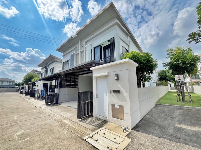 ขายบ้านแฝดหลังมุม เดอะ ทรัสต์ ราชพฤกษ์รัตนาธิเบศร์ (โครงการ 3) ราคาถูกที่สุดในโครงการ