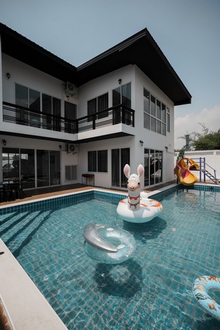 ขายบ้านพูลวิลล่าโครงการ Primo Pool Villa ห้วยใหญ่ พัทยา