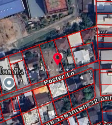 ขายที่ดิน ซอยรัชดาภิเษก 32 แยก 1 เนื้อที่ 191.6 ตารางวา    จันทรเกษม   จตุจักร