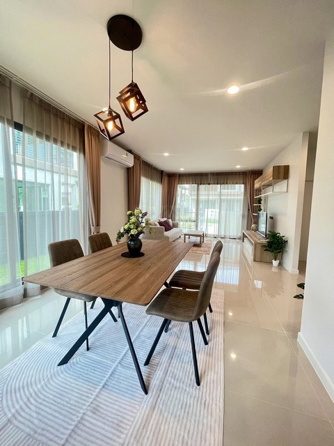 ให้เช่าบ้านเดี่ยว 2 ชั้น 70.9 ตรว. 4 ห้องนอน  โครงการ บุราสิริ กรุงเทพกรีฑา พร้อมเข้าอยู่