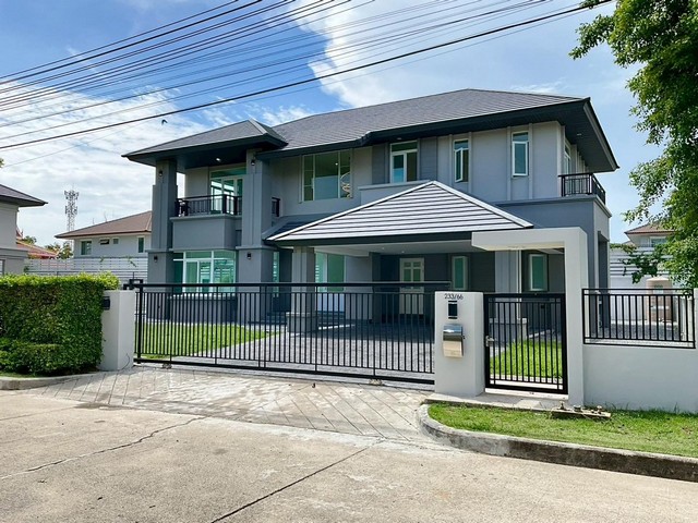 ขายบ้านเดี่ยว หลังใหญ่ 180.6 ตรว.หมู่บ้าน ณุศาศิริ ซิตี้ พระราม 2บ้านเดี่ยว 2 ชั้น พร้อมสระว่ายน้ำ  หน้าบ้านหันทิศใต้ที่ตั้ง : ถนนพระราม 2 (กม15) ตำบลบางน้ำจืด อำเภอเมืองสมุทรสาคร สมุทรสาคร 74000 (ปรับปรุงใหม่พร้อมอยู่)4 ห้องนอน 5 ห้องน้ำ ห้องรับแขก ห้องครัวนอก ห้องแม่บ้านขนาดพื้นที่ : 180.6 ตารางวา-มีสระว่ายน้ำขนาด 2.2*10 เมตร-จอดรถ 4-5 คันสถานที่ใกล้เคียง - รร.นานาชาตินอริช-โรงพยาบ