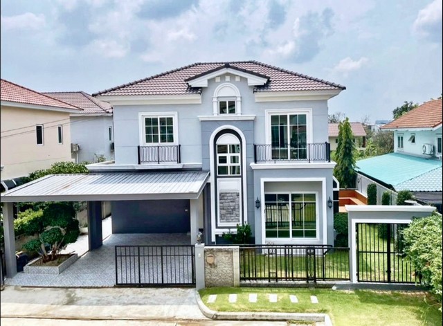 HR2815ให้เช่าบ้านเดี่ยว 2 ชั้น ตกแต่งสวยโครงการ แกรนดิโอ รามอินทรา-วงแหวน ใกล้แฟชั่นไอล์แลนด์