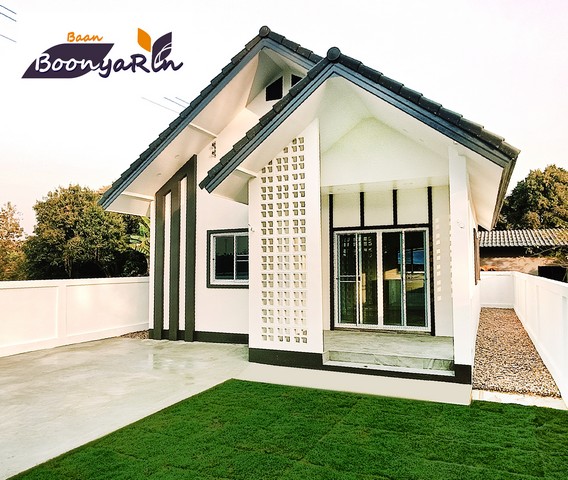 ขายด่วน บ้านเดี่ยวชั้นเดียวสร้างใหม่ บ้านบุญญารินทร์ อ.บ้านโป่ง จ.ราชบุรี