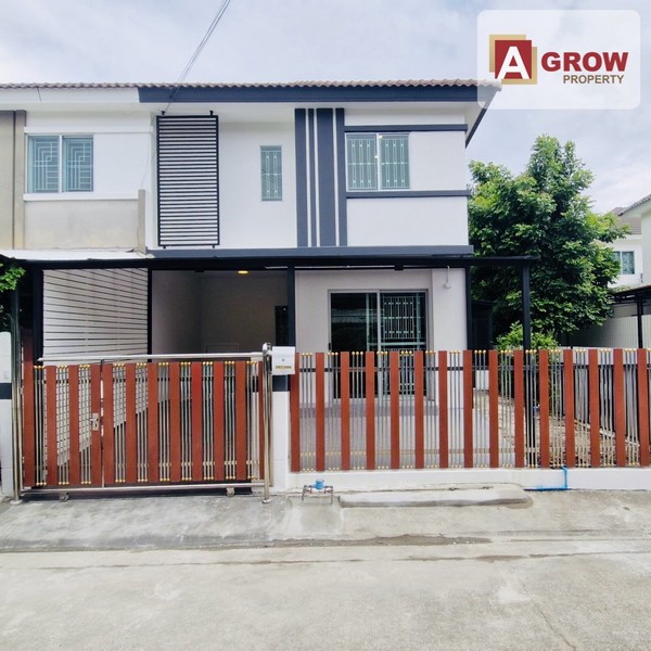 หมู่บ้านพฤกษา 82 ประชาอุทิศ-พระราม 2 บ้านหลังมุม ทำเลดี รีโนเวทใหม่พร้อมเข้าอยู่