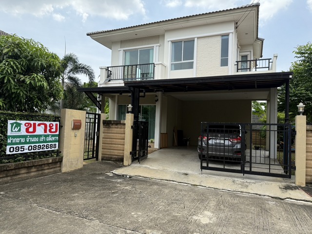 ขายบ้านเดี่ยว ภัสสรเพรสทีจ รังสิต คลอง2  โทร 095-089-2688 