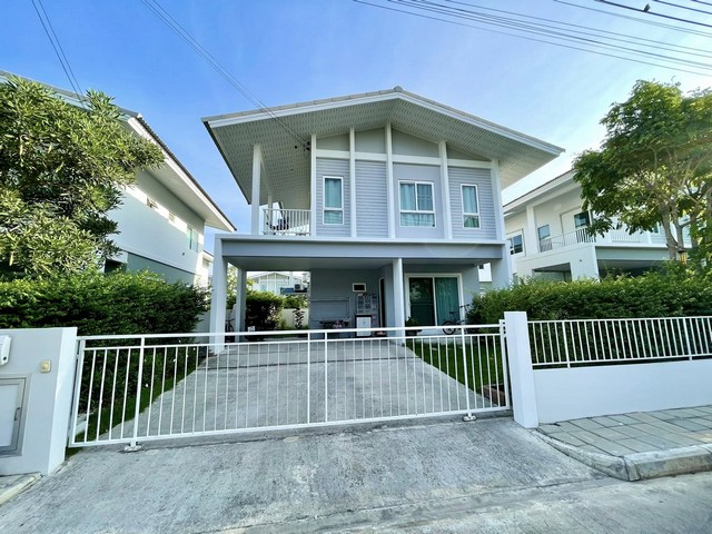 ขายขาดทุนบ้านเดี่ยว 2 ชั้น หมู่บ้าน คณาสิริ พระราม 2 – วงแหวน  Kanasiri Rama 2 – Wongwaen  ขนาด 50 ตรว. 3 นอน 3 น้ำ บ้านสวย  พร้อมอยู่