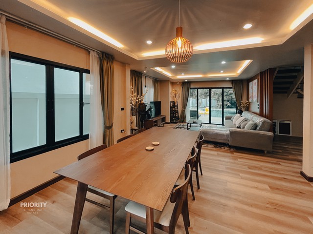 ให้เช่าบ้าน 2 ชั้น ต.หนองจ๊อม อ.สันทราย จ.เชียงใหม่ 64,000 บาท/เดือน