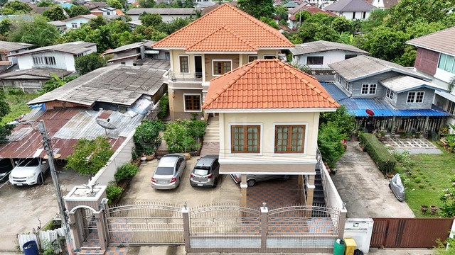 ขายด่วน บ้านเดี่ยว 100 ตร.วา ซอยติวานนท์ 24 นนทบุรี ใกล้รถไฟฟ้าสีชมพู