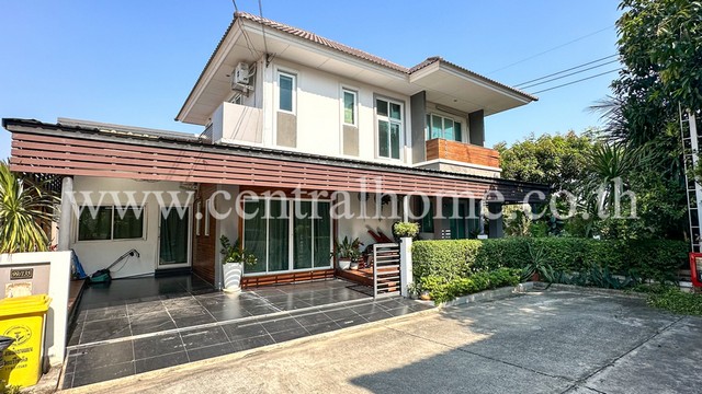 ขายด่วน บ้านเดี่ยว สิริกานต์ 3 หลังริม แปลงใหญ่ ต่อเติมเต็ม ถูกสุดในโครงการ