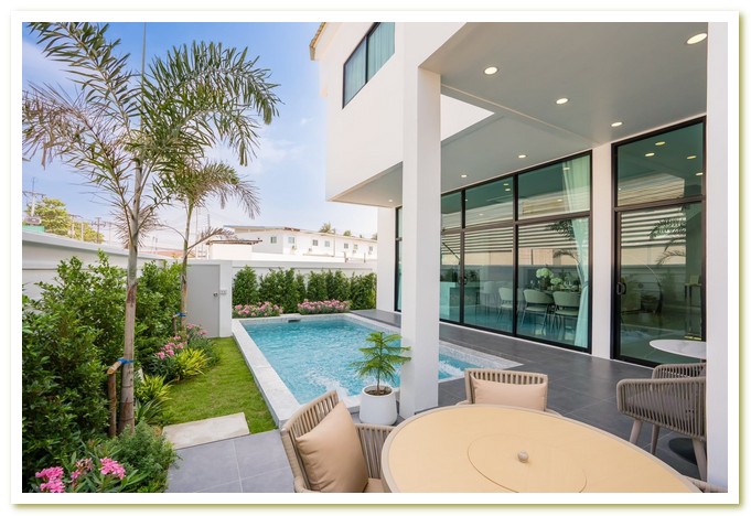 บ้านเดี่ยวหรูพูลวิลล่า 2 ชั้น ทำเลพัทยา ใกล้หาดจอมเทียน เดินทางสะดวก ราคาเริ่มต้น 17.5X ล้านบาท