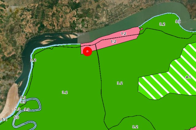 ที่ดิน ที่ดิน เชียงคาน จ.เลย ขนาดพื้นที่ 19 RAI 1 ngan 74 ตรว.  35080500 บาท น่าอยู่มาก เลย   