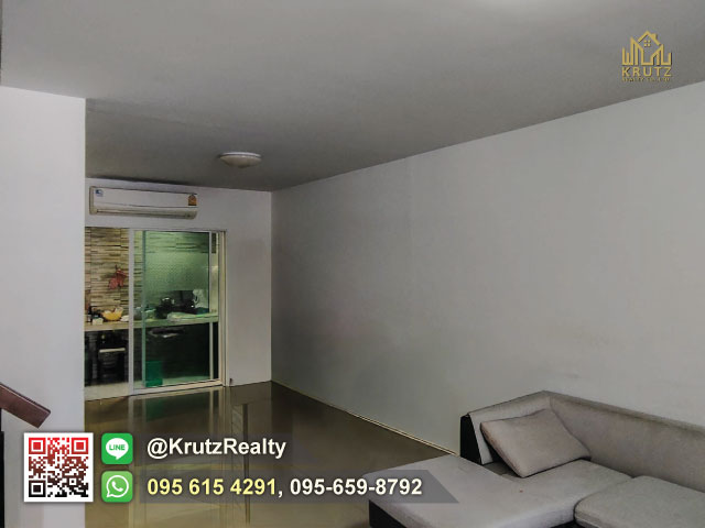 ขายด่วน ทาวน์โฮม 2 ชั้น 3 ห้องนอน 2 ห้องน้ำ หมู่บ้านอาร์ เค พาร์ค หทัยราษฎร์ ถนนหทัยราษฎร์ แขวงบางชัน เขตคลองสามวา กทม