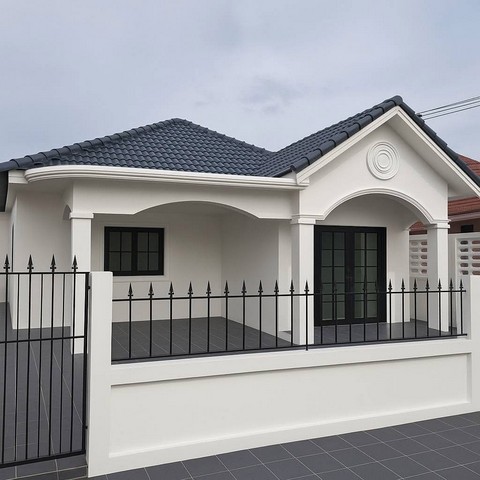 ขาย บ้านเดี่ยว  โครงการหมู่บ้านโชคชัยวิลเลจ 3   - บ้านเดี่ยวชั้นเดียว สไตล์ English Cottage ฝ้าเพดานโปร่งโล่ง 