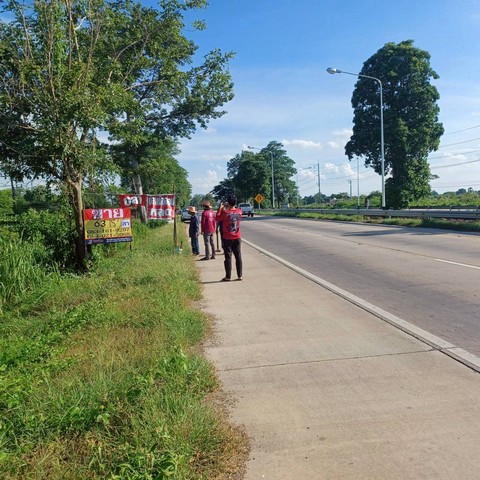 ขายที่ดิน ติดถนนสายหลัก พล.-นว. ราคาถูก ทำเลดี  เนื้อที่  63-0-0 ไร่  บ้านวังเป็ด  บางระกำ  พิษณุโลก