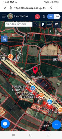 ขายที่ดินติดถนนเลี่ยงเมืองนครสวรรค์ อำเภอเมืองนครสวรรค์  ทำเลธุรกิจ เนื้อที่ 5 ไร่