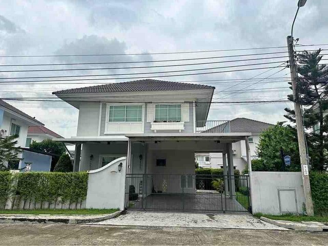 P1159 ให้เช่า บ้าน Perfect Park เพอร์เฟคพาร์ค สุวรรณภูมิ เฟส4 ถนนร่มเกล้า6/1 โครงการร่มรื่น เหมาะอยู่อาศัย ( ไม่รับสัตว์เลี้ยง )