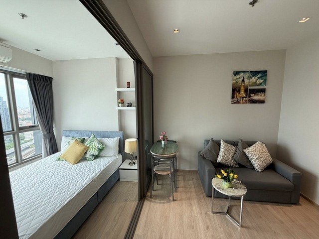 ให้เช่า คอนโด Whizdom Station Ratchada-Thapra ขนาด 28 ตารางเมตร ชั้น 23 ห้องสวย พร้อมย้ายเข้าอยู่ได้ทันที