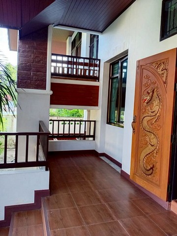 ให้เช่าบ้านใหม่ สวย เงียบสงบ พร้อมอยู่ รวมโชค สันทราย