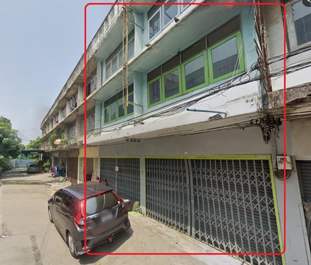 ตรงข้าม Termial21 BRT เจริญราษฎร์ 359 ม.ให้เช่า อาคารพาณิชย์ 3.5 ชั้น 2 คูหา 34 ตร.วา. 430 ตร.ม.  ติดถนนใหญ่ โฮมโปร พระราม 3 1.5 กม.