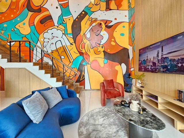 พูลวิลล่าให้เช่าสุดหรู พิกัดห้วยใหญ่   Black Forest pattaya