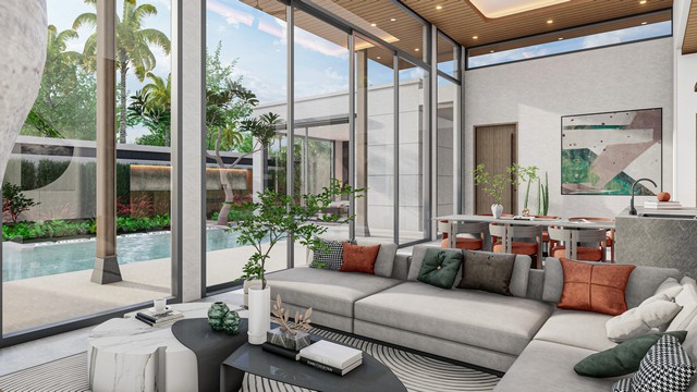 For Sales : Kohkaew, Modern Luxury Pool Villa, 5 Bedrooms 6 Bathrooms