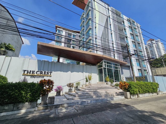 ขายคอนโดThe Crest Sukhumvit 49 ราคาถูกห้องใหม่พร้อมแต่งสวย Built-in และเฟอร์นิเจอร์วัสดุอย่างดี ทำเลดีย่านทองหล่อ-สุขุมวิท