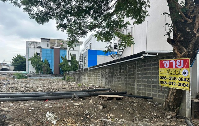 ขายที่ดิน ซอยรามคำแหง 22  เนื้อที่ 459 ตารางวา  หัวหมาก   บางกะปิ