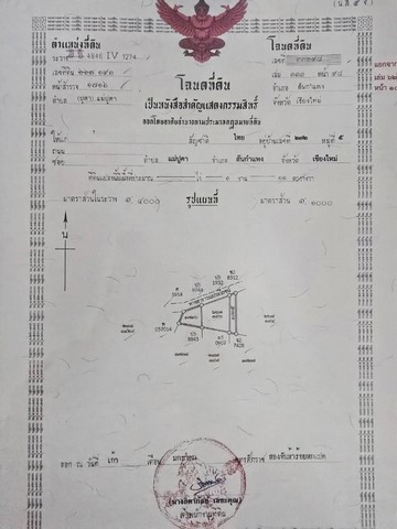 ขายที่ดิน สันกำแพง-แม่ปูคา ซ.7 ตรงข้าม รร.สวนเด็กสันกำแพง อำเภอสันกำแพง เชียงใหม่  204 ตารางวา
