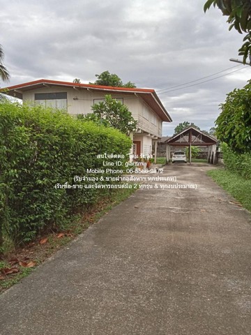 บ้าน ขายบ้านปูนกึ่งไม้ 2 ชั้น 5 น 3 น้ำ (ทรงคลาสสิค) พร้อมพื้นที่สวน 351 ตร.ว. @ตลาดท่าศาลา จ.นครศรีธรรมราช 0 ไร่ 3 งาน 51 SQ.WA 5500000 BAHT ใกล้กับ ตลาดสดนับอนุสรณ์ เดินทางสะดวก