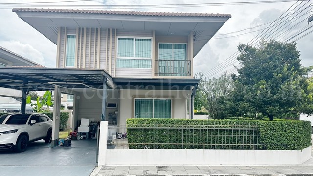 บ้านเดี่ยว ฮาบิเทีย บอนด์ ราชพฤกษ์ บ้านสวย หลังมุม 