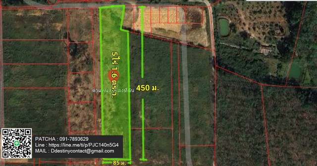 ขายที่ดินเปล่า ทำเลทอง สภาพแวดล้อมดี ใกล้แหล่งชุมชน เดินทางสะดวก อ.ตะกั่วป่า จ.พังงา