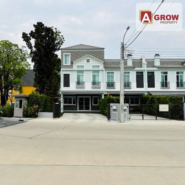 ให้เช่าบ้านตัวอย่าง หมู่บ้านอินดี้ 2 บางนา-รามคำแหง 2 หลังมุม มีสวนในรั๊ว เฟอร์นิเจอร์ครบ พร้อมอยู่