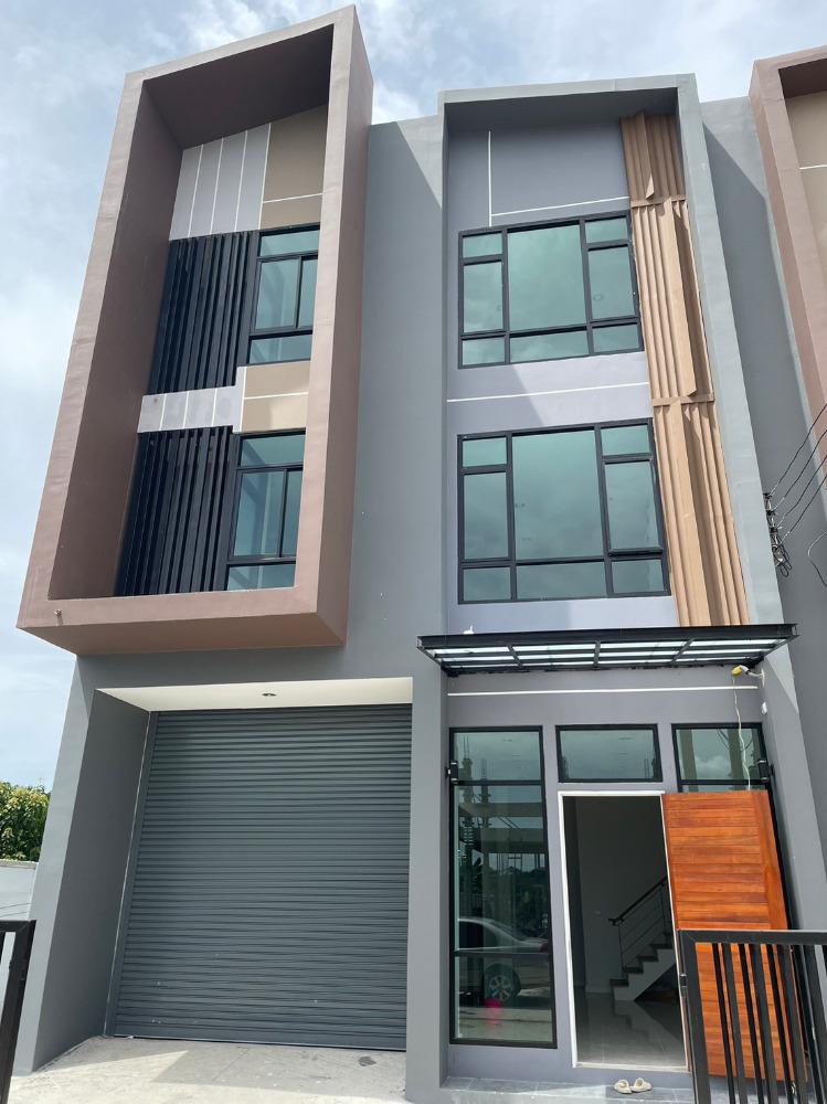 ขายโกดังสร้างใหม่ พร้อมโฮมออฟฟิศ 3 ชั้นหลังมุม 74 ตรว ย่านบางใหญ่ นนทบุรี ซอยกันตนา ใกล้ รพ.บางใหญ่