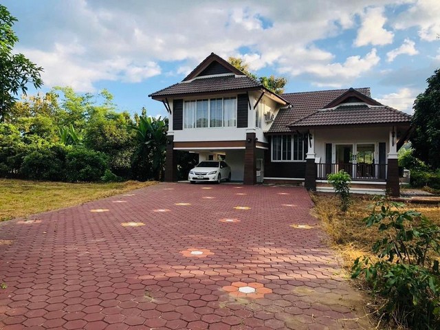 บ้านสวนสวย เฟอร์ครบครัน วิวภูเขาล้อมรอบ ออนใต้ สันกำแพง         