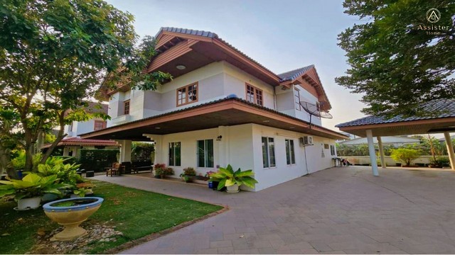 ขาย บ้านติดถนนพุทธมณฑลสาย 4 บ้านเดี่ยว 124  ตรว. ม.บ้านมณฑลทิพย์  หน้าติดถนน หลังติดน้ำ ใกล้มหิดลศาลายา เซ็นทรัลปิ่นเกล้า พุทธมณฑล