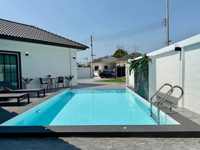 บ้านพูลวิลล่าพัทยานาเกลือ บางละมุง พร้อมเข้าอยู่ ใกล้ถนนสุขุมวิท FP-H01247