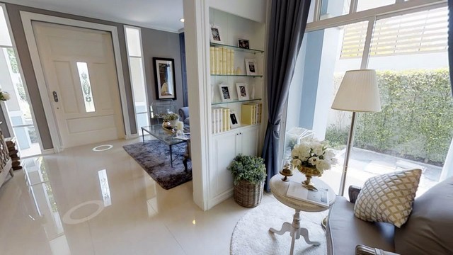 ให้เช่าบ้านเดี่ยว หลังมุม ใกล้รถไฟฟ้าสายสีชมพู สถานีบางชัน ใกล้พรอมมานาดและ แฟชั่นไอส์แลนด์ โครงการ มิลตัน เรสซิเดนซ์ รามอินทรา